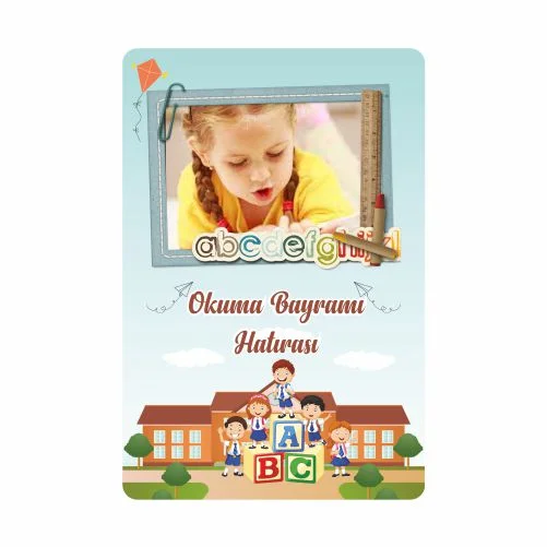 Okuma Bayramı Temalı Magnet